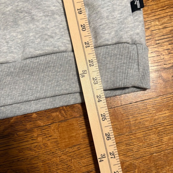Puma Kids Gray Hoodie Sweatshirt & Jogger Pants Set Size L (14/16) - Picture 9 of 11